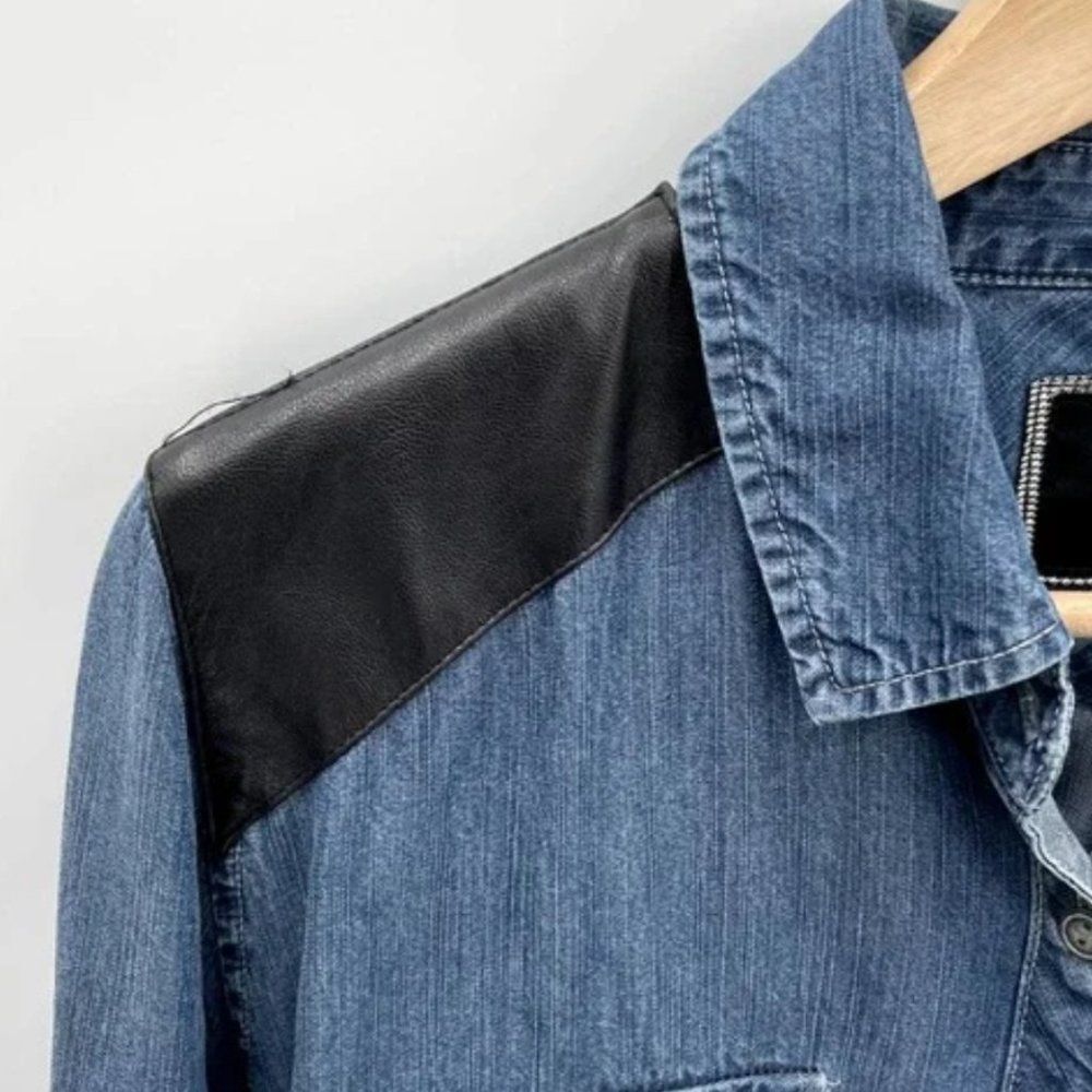 Rails | Ashlyn Tencel Chambray Button Down With F… - image 4